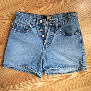 Vintage denim shorts